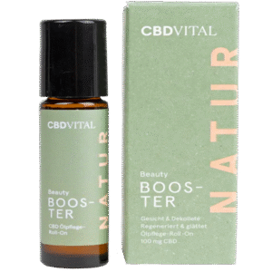 CBDVITAL Beauty Booster Näohooldus Roll-On Aplikaator